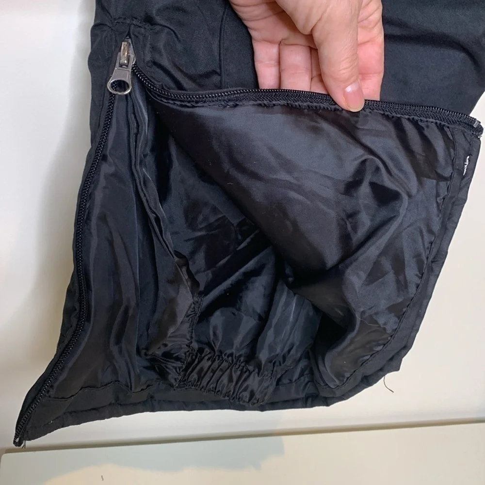 Rugged Bear | Black Insulated Winter Snow Ski Pants 14/16